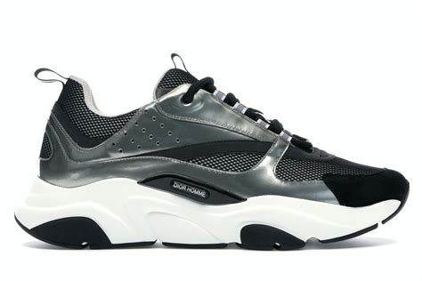 dior b22 silver black|Dior b22 sneakers cheap.